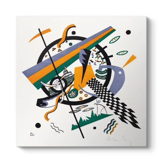 Wassily Kandinsky - Kleine Welten Tablosu