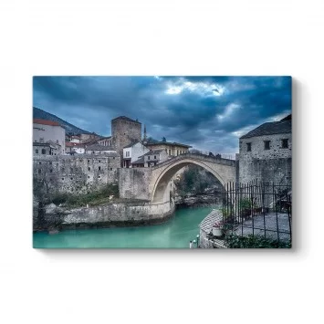 Mostar Köprüsü Tablosu