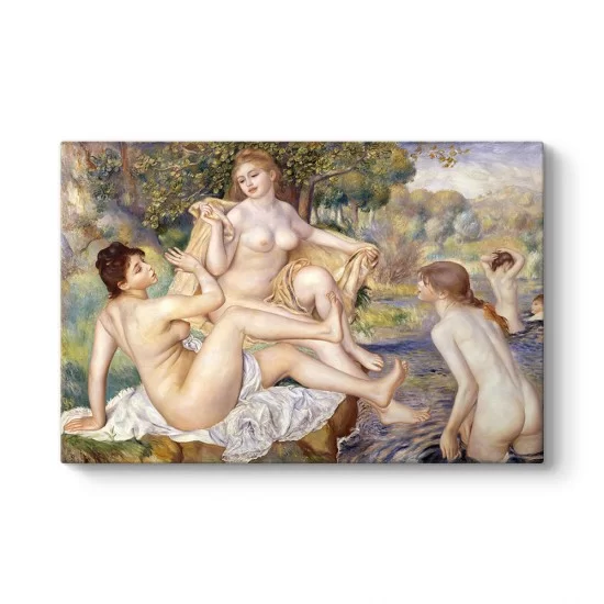 Pierre Auguste Renoir - The Large Bathers Tablosu