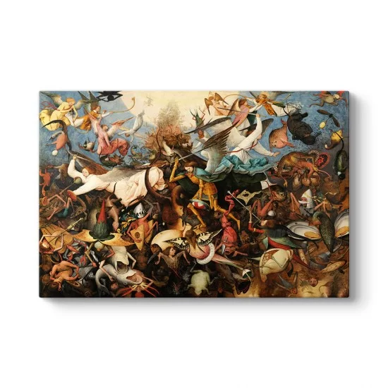 Pieter Brueghel - The Fall of the Rebel Angels Tablosu