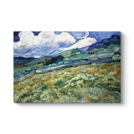 Vincent van Gogh - Saint Remy Manzara Tablosu