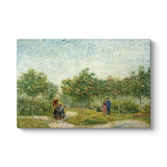 Vincent Van Gogh - Courting Couples Tablosu