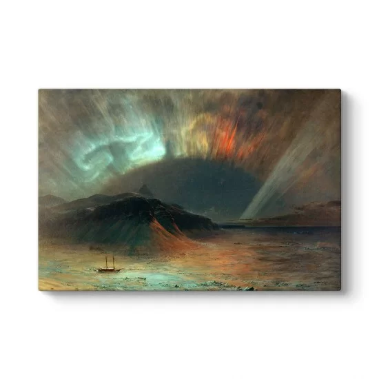 Frederic Edwin Church - Aurora Borealis Tablosu