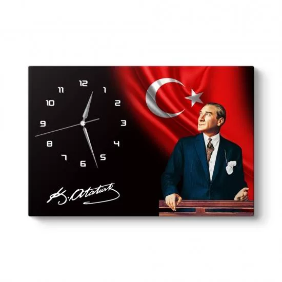 Mustafa Kemal Atatürk Tablo Saat