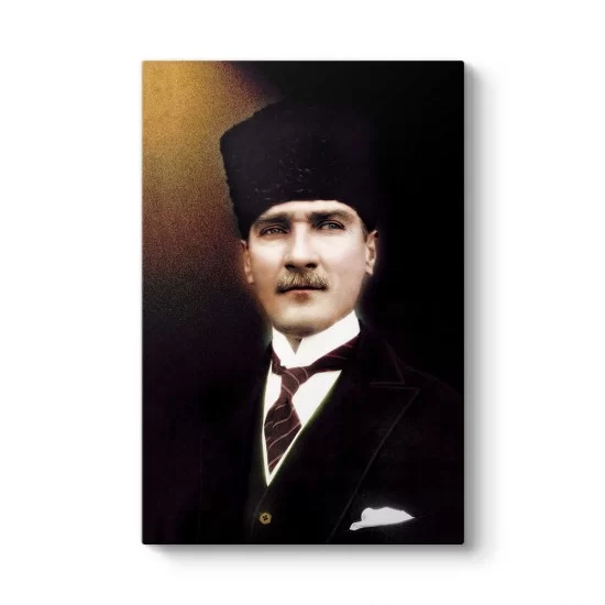 Siyah Kalpaklı Atatürk Tablosu