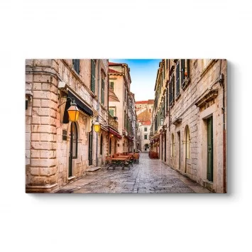 Dubrovnik Sokakları Tablosu
