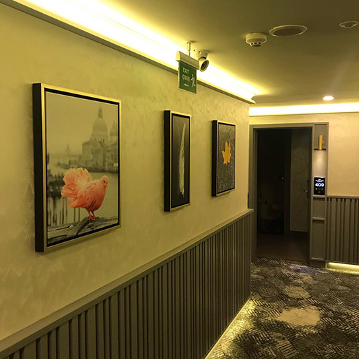 Otel Koridorları için Tablo Örnekleri